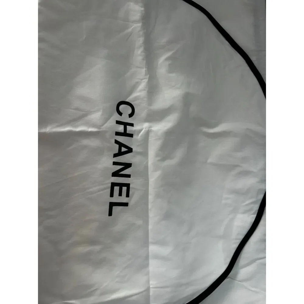 Pre-owned Chanel Garment Bag Cover For Clothes Coat Jacket Suit